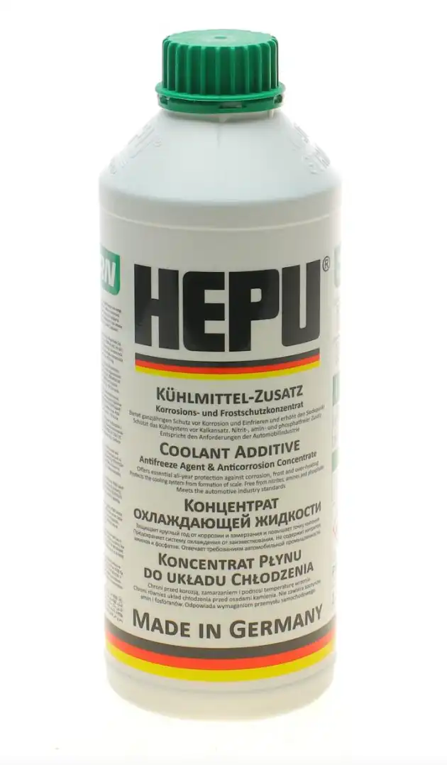 Антифриз HEPU G11 концентрат, 1,5л (P999GRN)
